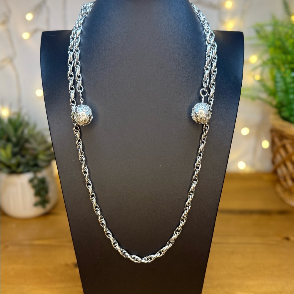 Sarah Coventry Silver Chain Necklace/Belt